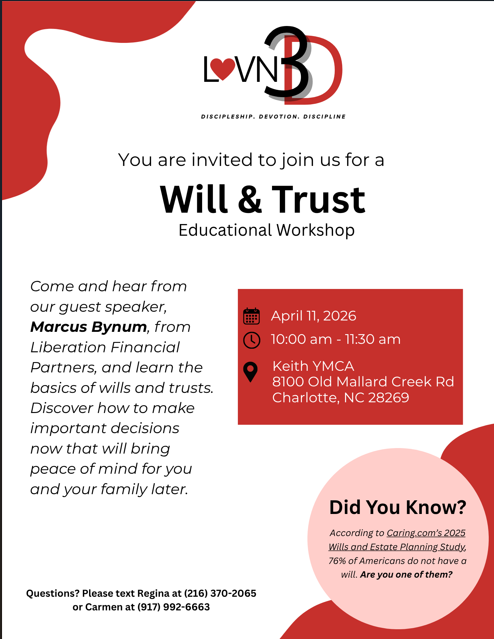 Will and Trust Flyer